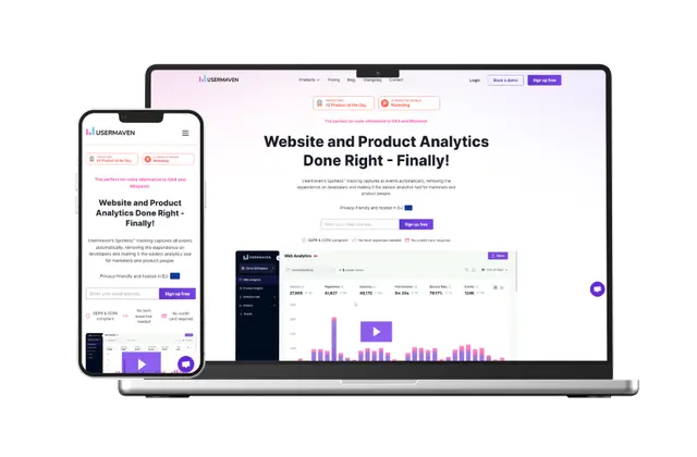 Usermaven product image